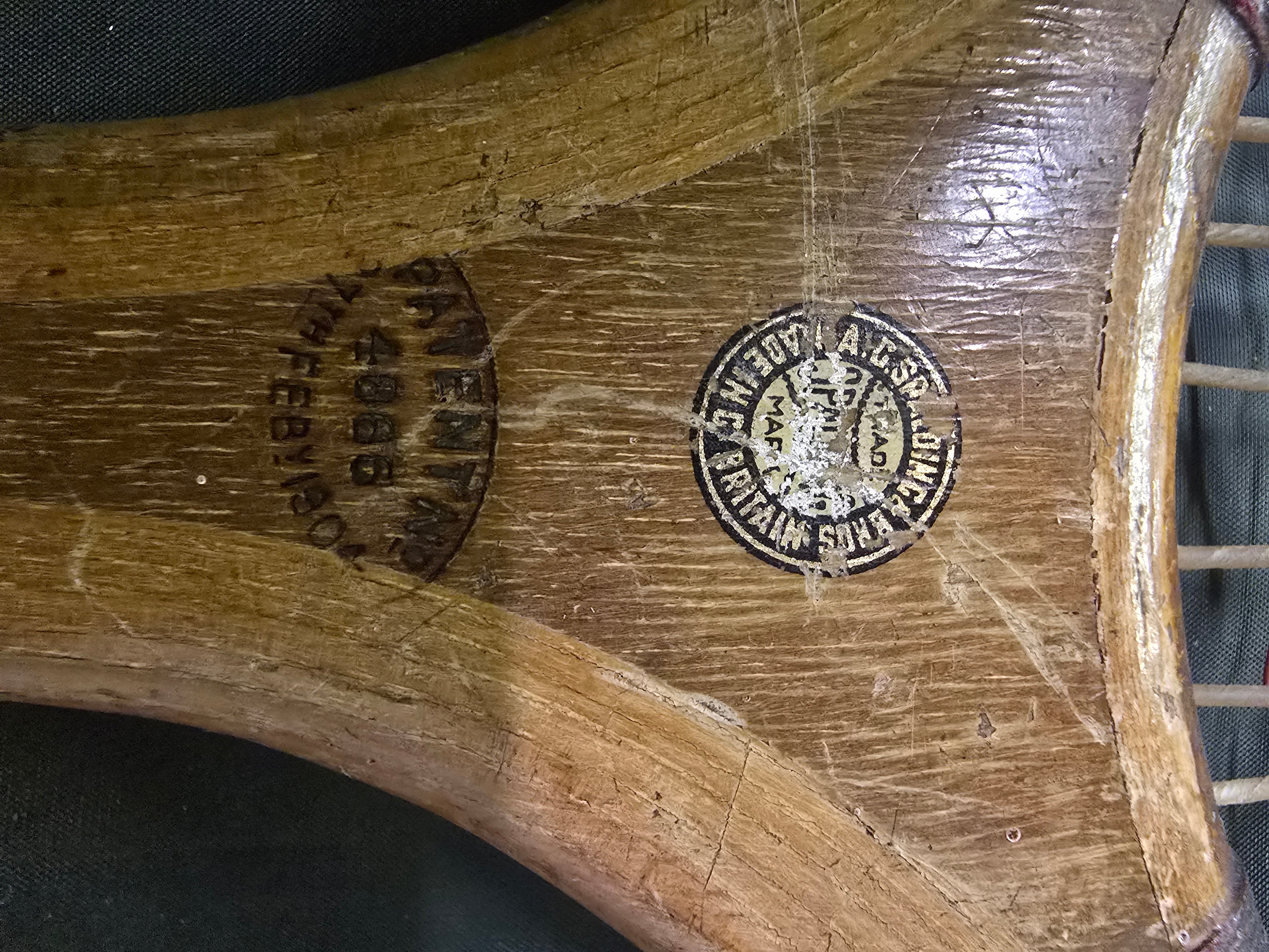 Vintage Spalding Tennis Racket