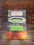 ENGLAND V WEST GERMANY OFFICIAL PROGRAMME