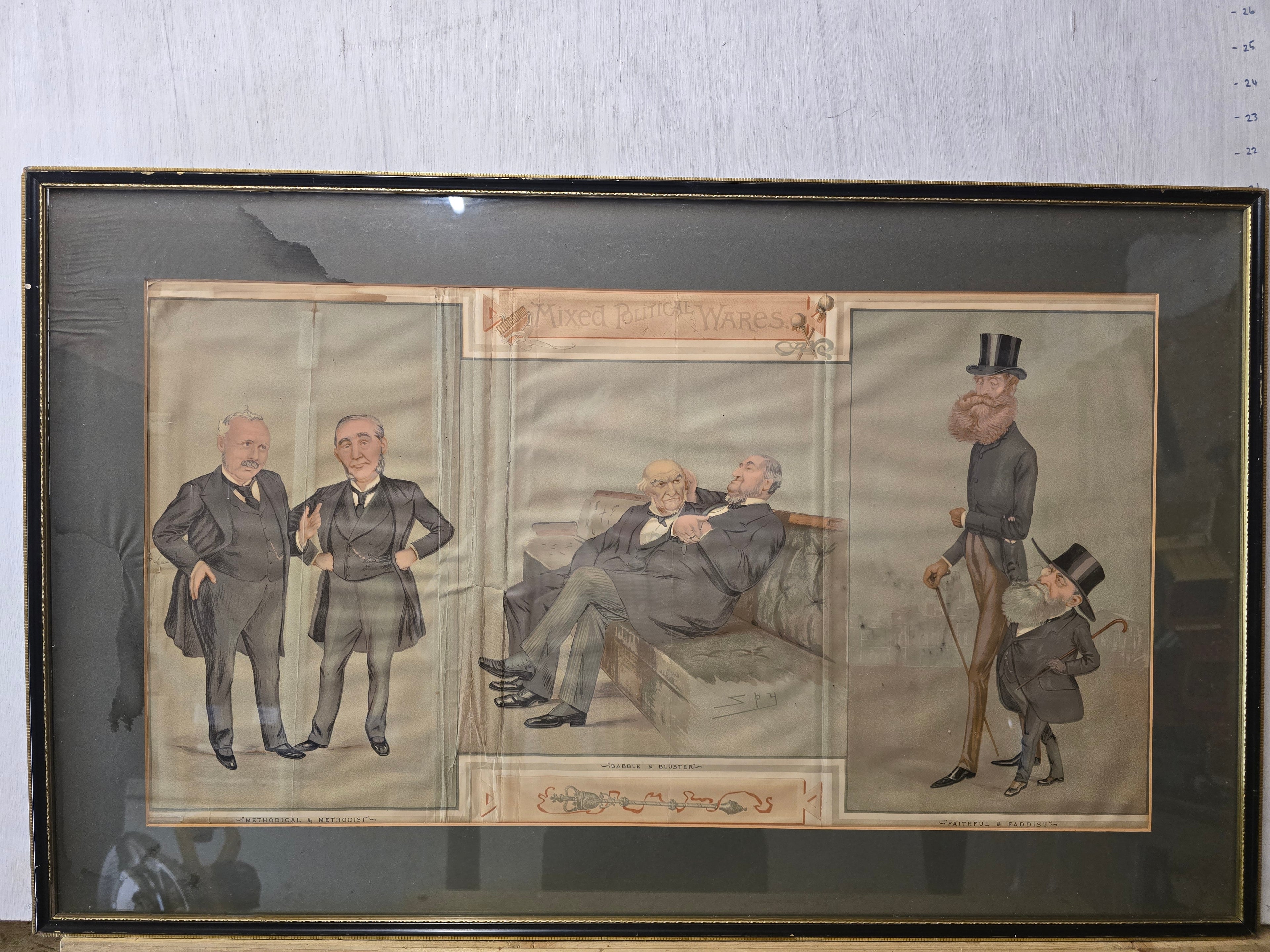 VANITY FAIR "MIXED POLITICAL WARES"