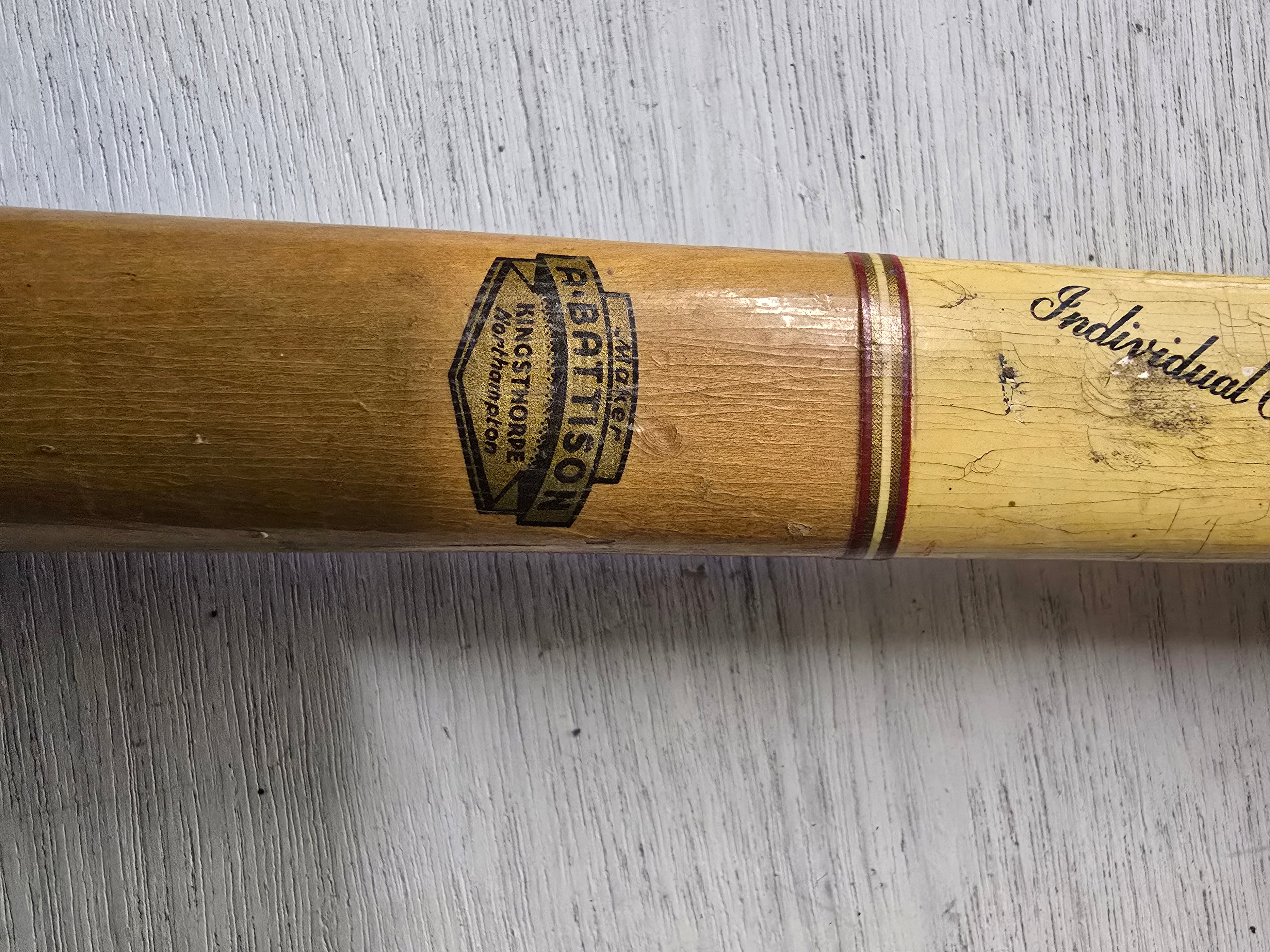 Vintage tennis racket 1900