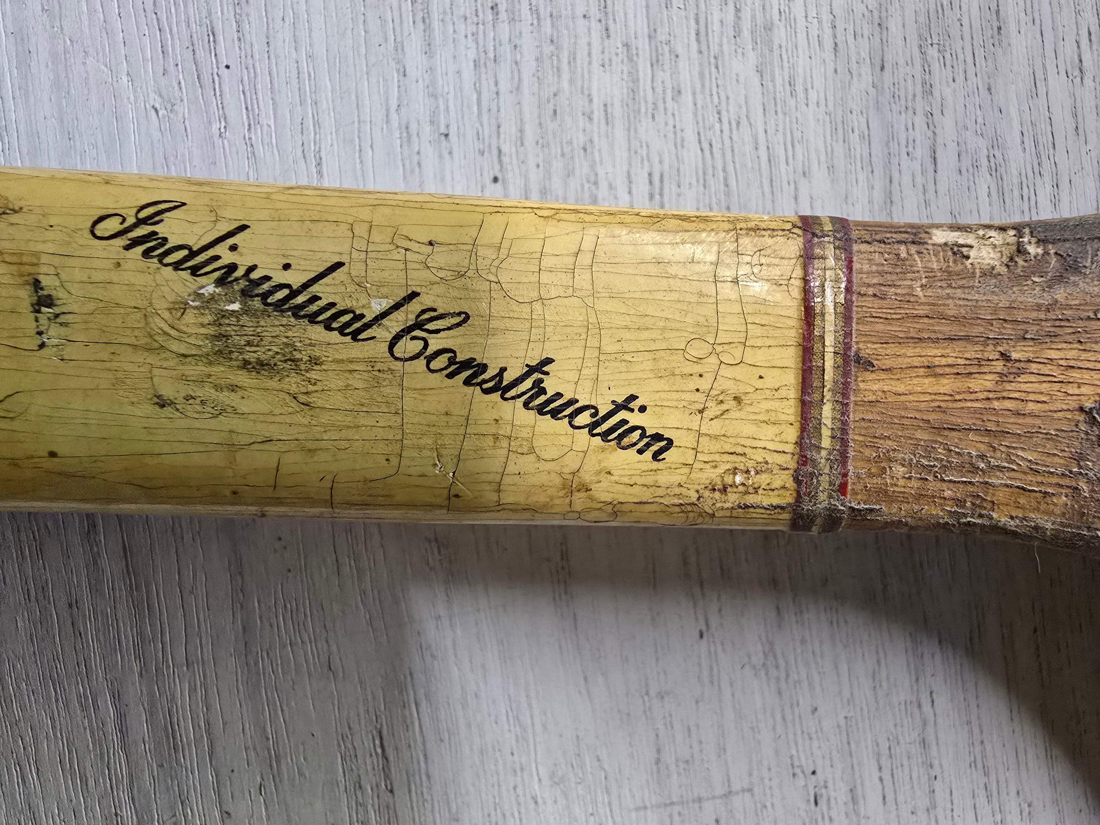 Vintage tennis racket 1900